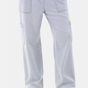 No Boundaries Light Gray Denim Pants